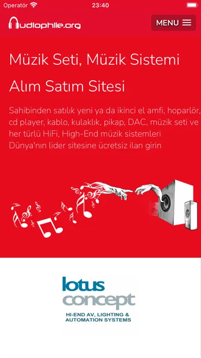 Audiophile Screenshots