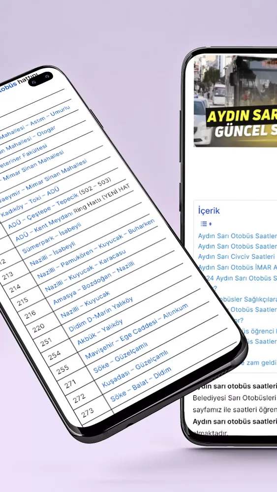 Aydın Rehberi Ekran Görüntüleri