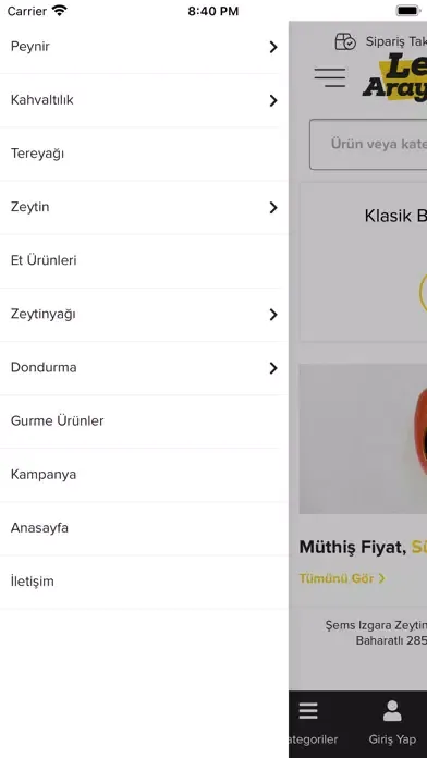 Tangkapan skrin Lezzetarayanlara