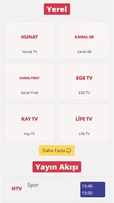 Mobil - Canlı TV Rehberi Screenshots