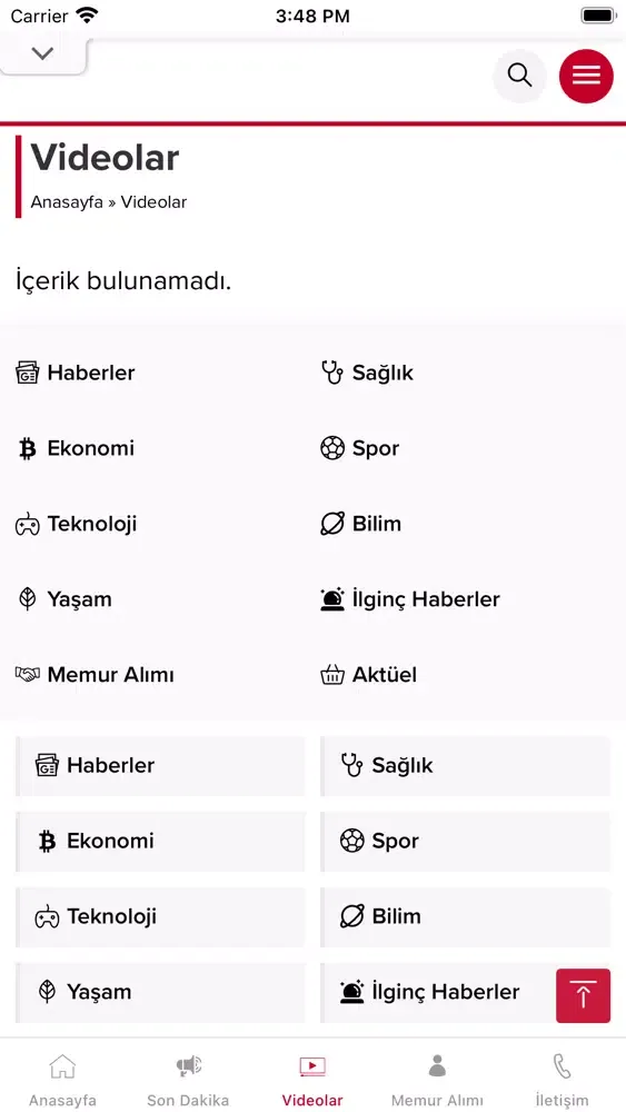 Screenshot di Son Dakika Güncel Haber