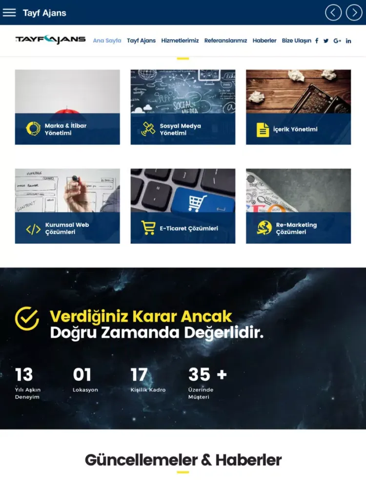 Zrzuty ekranu Tayf Ajans iPad 