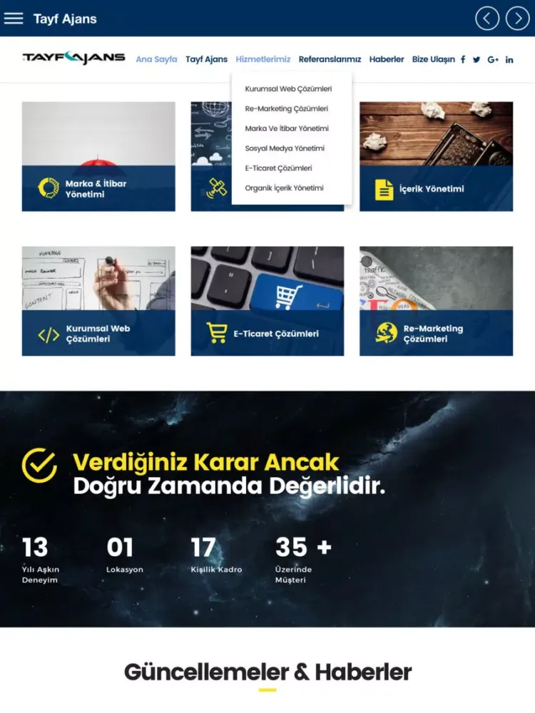 Zrzuty ekranu Tayf Ajans iPad 
