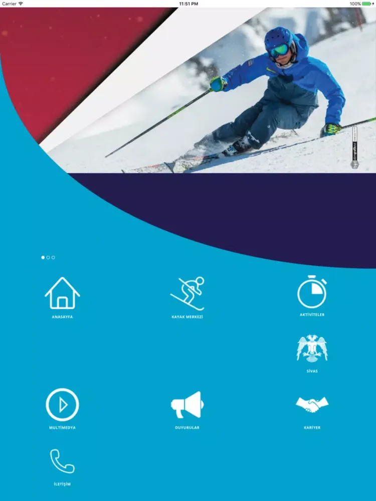 Sivas Yıldız Dağı Kış Sporları iPad  Screenshots