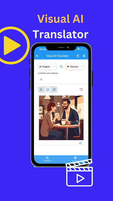 Tangkapan layar Visual AI Translator