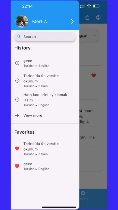 Ảnh chụp màn hình của Visual AI Translator