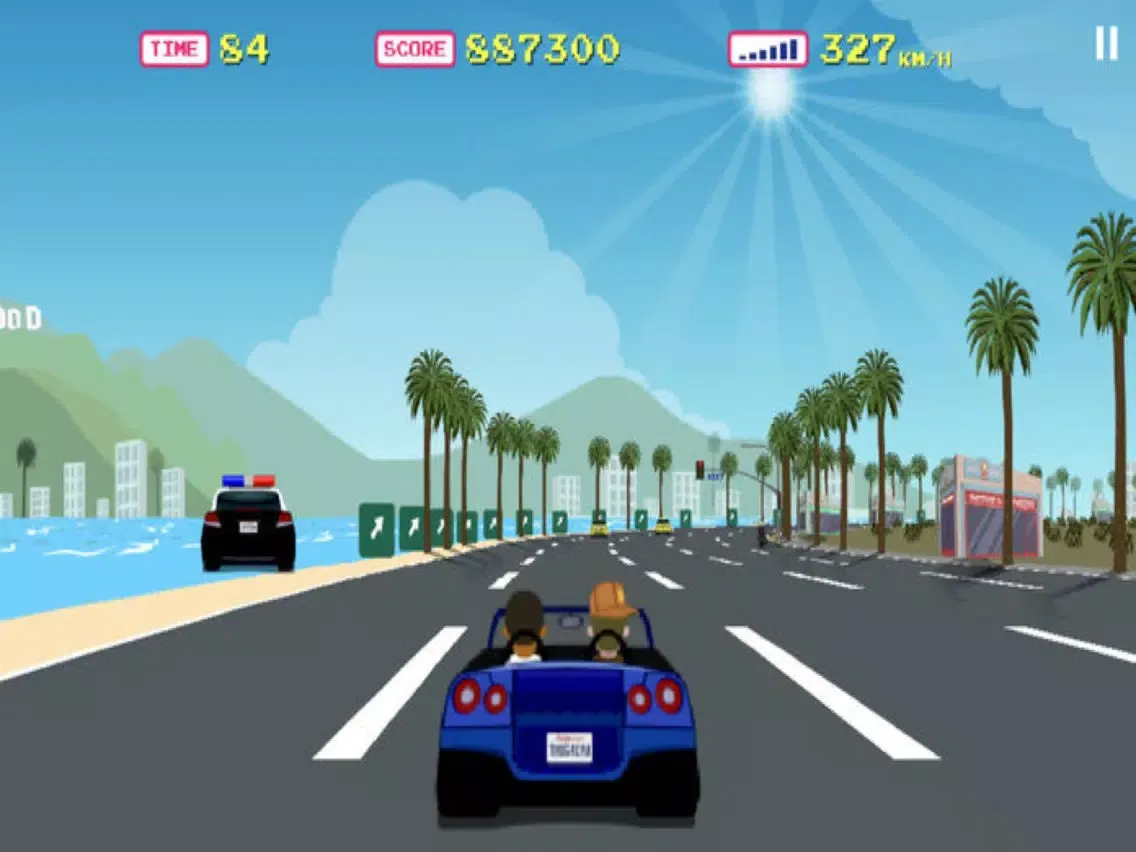 Capturas de pantalla de 致命追捕——警察匪徒飙车游戏！ iPad 