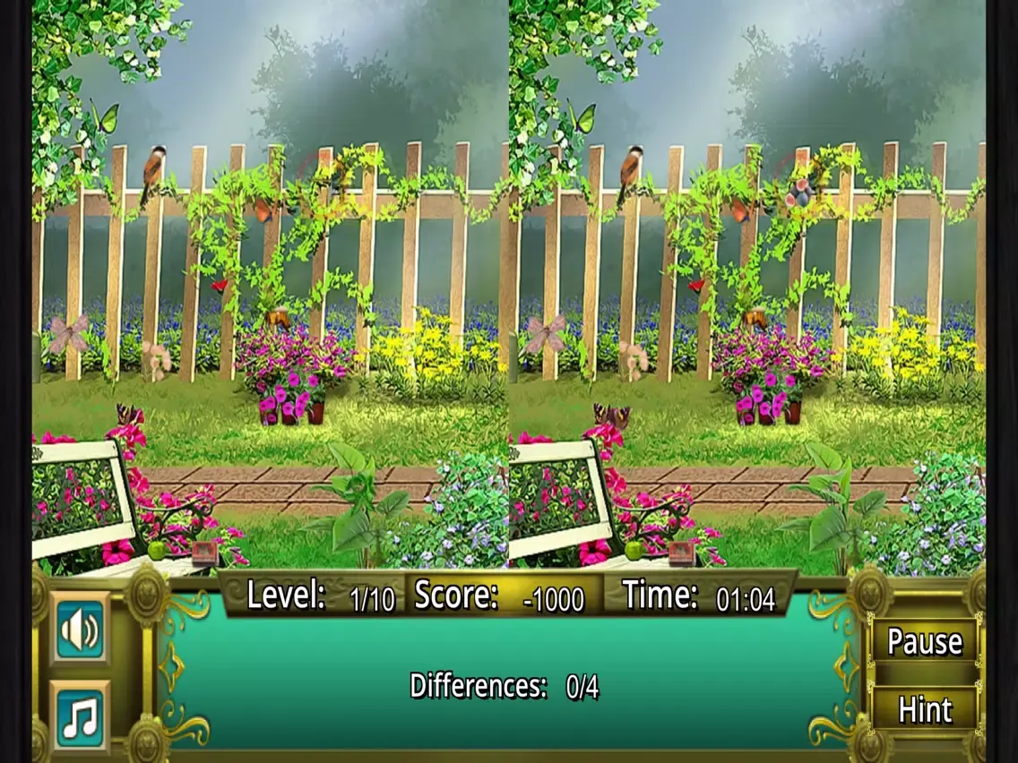 Captures d'écran de 花园秘境找不同 iPad 