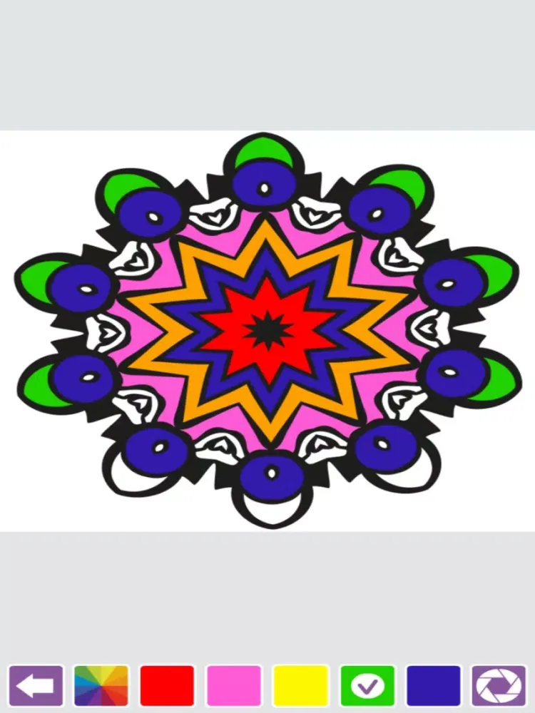 Zrzuty ekranu 趣味上色游戏 iPad 