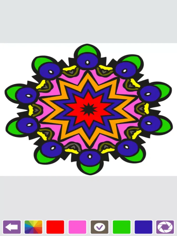 Zrzuty ekranu 趣味上色游戏 iPad 