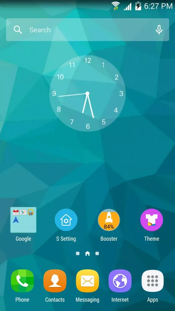 S Launcher Ekran Görüntüleri