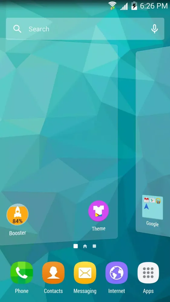 S Launcher Ekran Görüntüleri