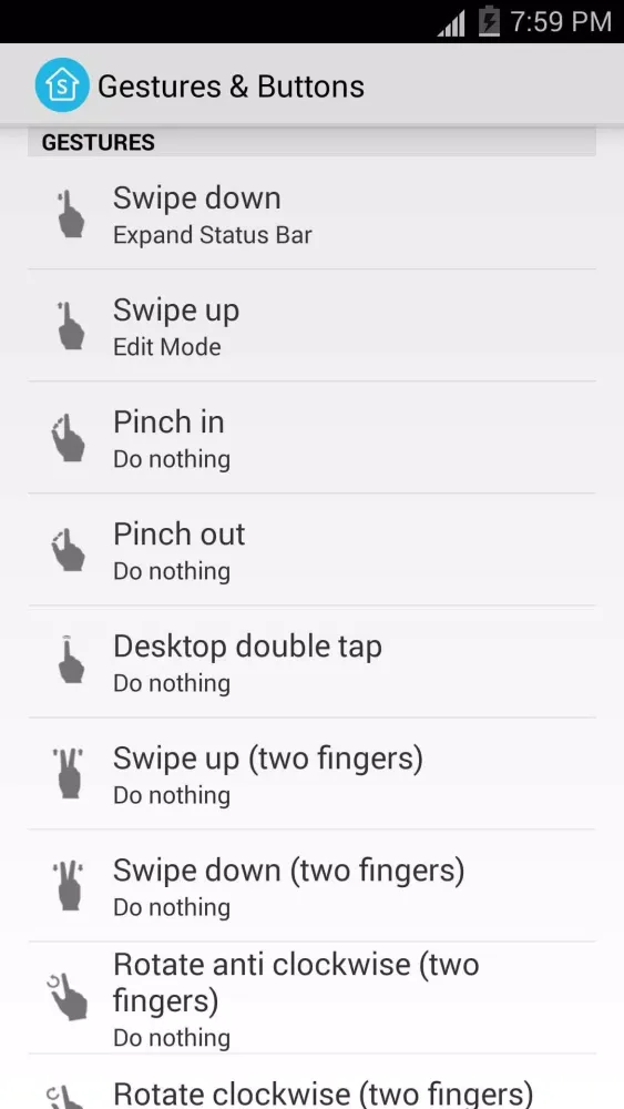 S Launcher Ekran Görüntüleri