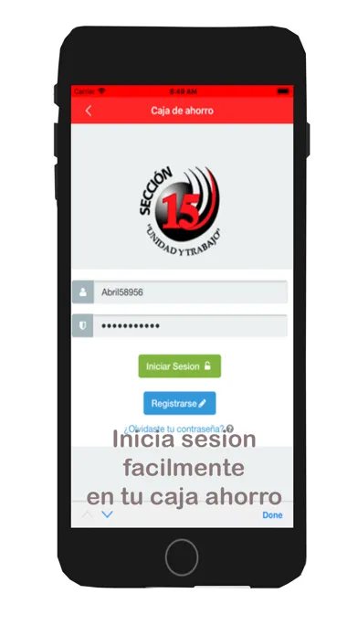 Capturas de tela do Sección 15