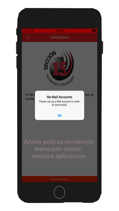 Capturas de tela do Sección 15