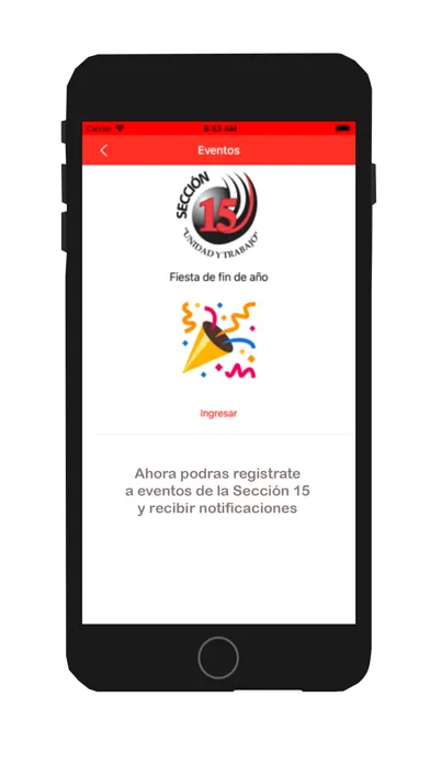 Capturas de tela do Sección 15