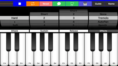 E Piano Synth - Keyboard Tiles Screenshots