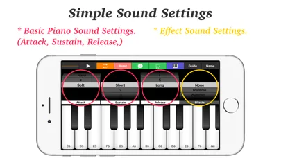E Piano Synth - Keyboard Tiles Screenshots