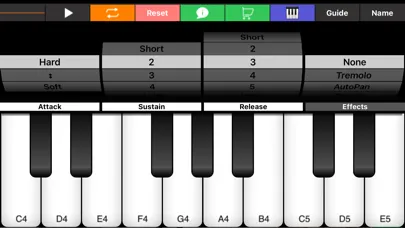 E Piano Synth - Keyboard Tiles Screenshots