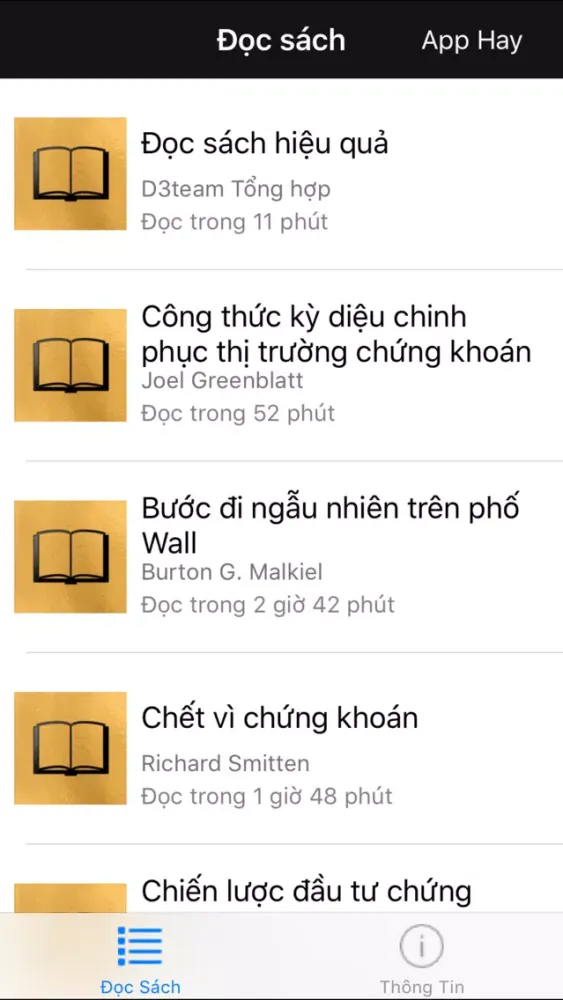 Sách hay về chứng khoán Offline Screenshots