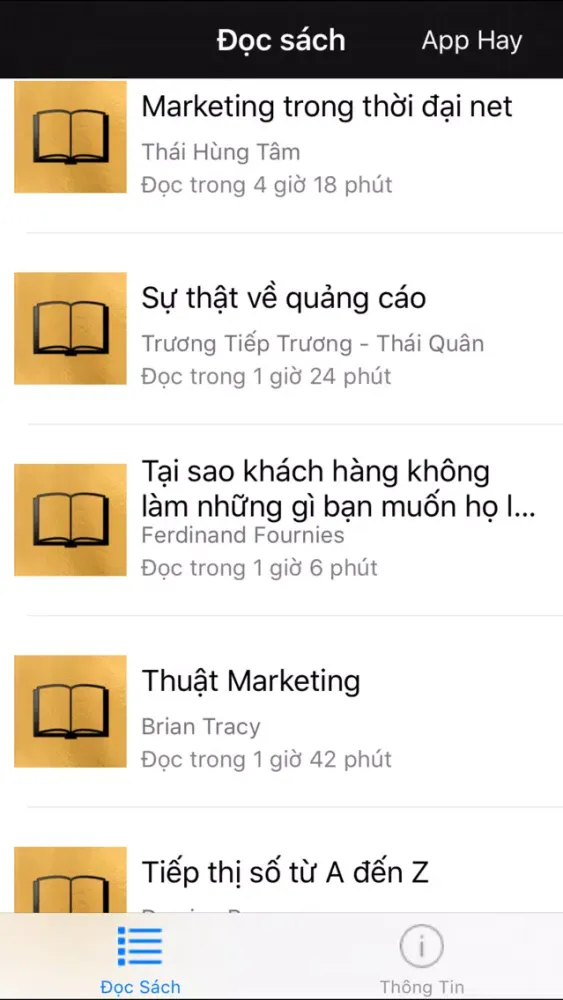 Скриншоты Sách Marketing hay nhất offline