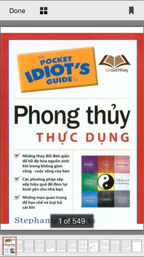 Capturas de tela do Tuyển tập sách phong thuỷ hay nhất