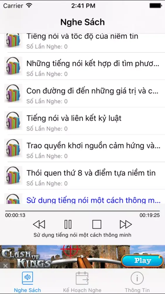 Thói quen thứ 8 - Audio book应用截图