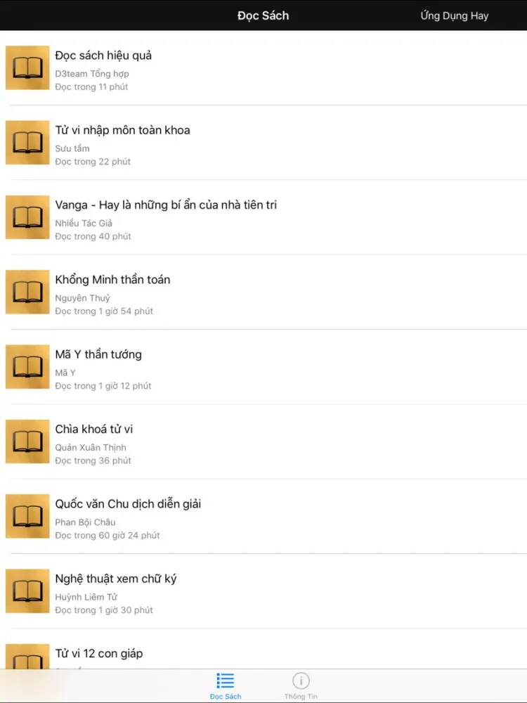 Tử vi khoa học iPad  Screenshots