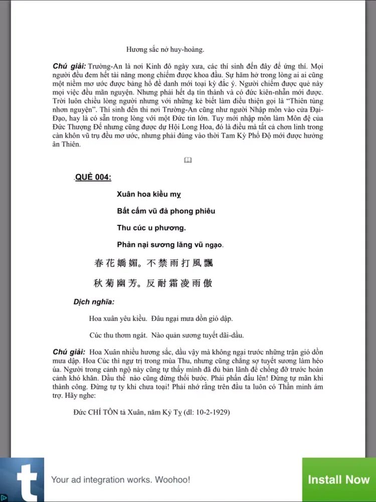 Tử vi khoa học iPad  Screenshots
