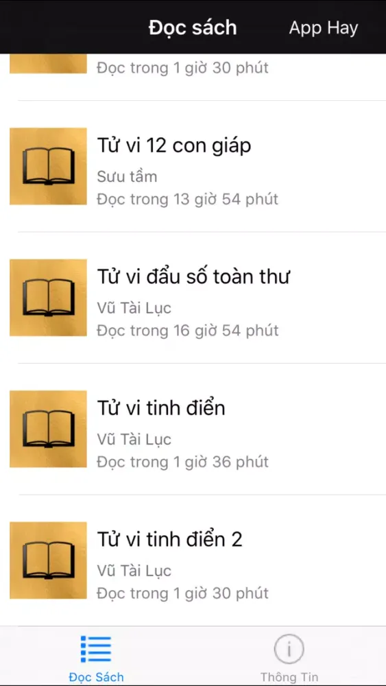 Tử vi khoa học Screenshots