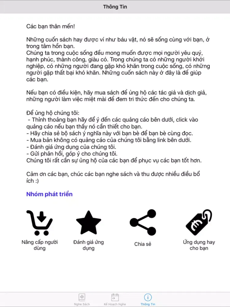 VOV Truyện (102.7 mhz) iPad  Screenshots