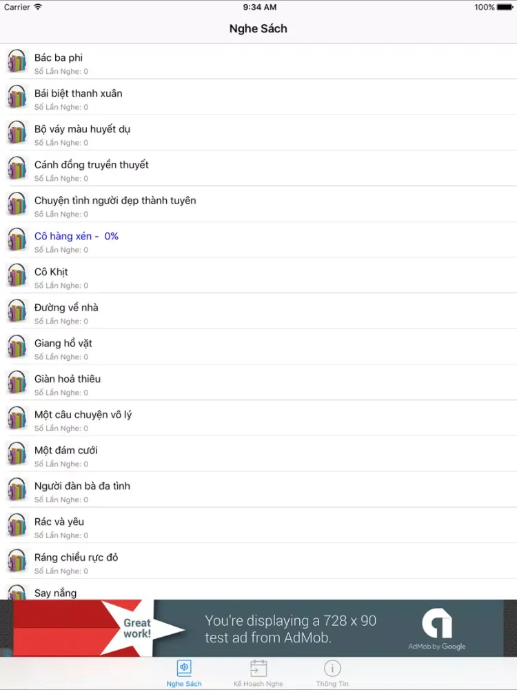 VOV Truyện (102.7 mhz) iPad  Screenshots