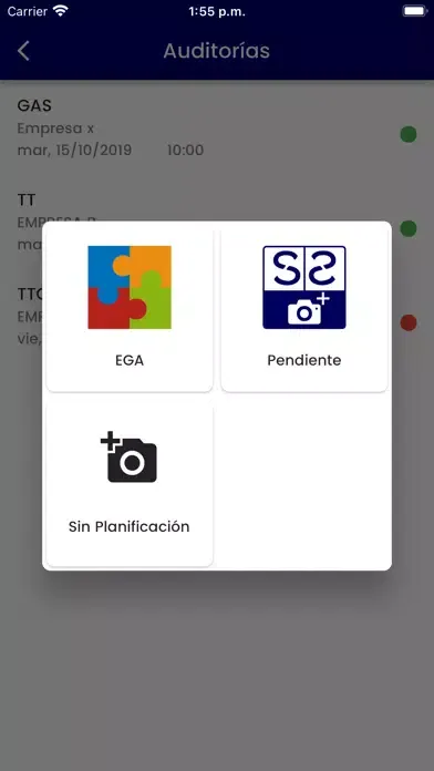 Capturas de pantalla de S2a Mobile