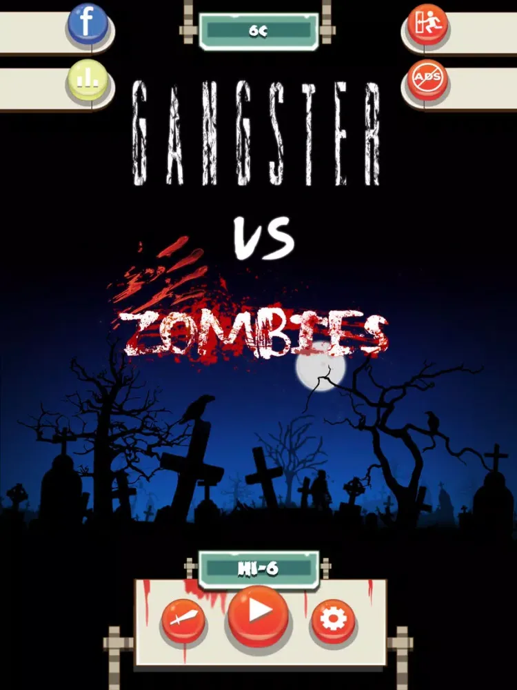 Zrzuty ekranu Gangster Fights Zombies iPad 