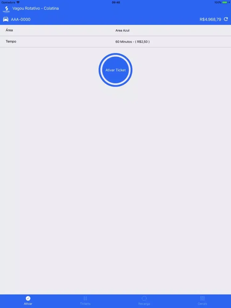 Vagou Rotativo iPad  Screenshots