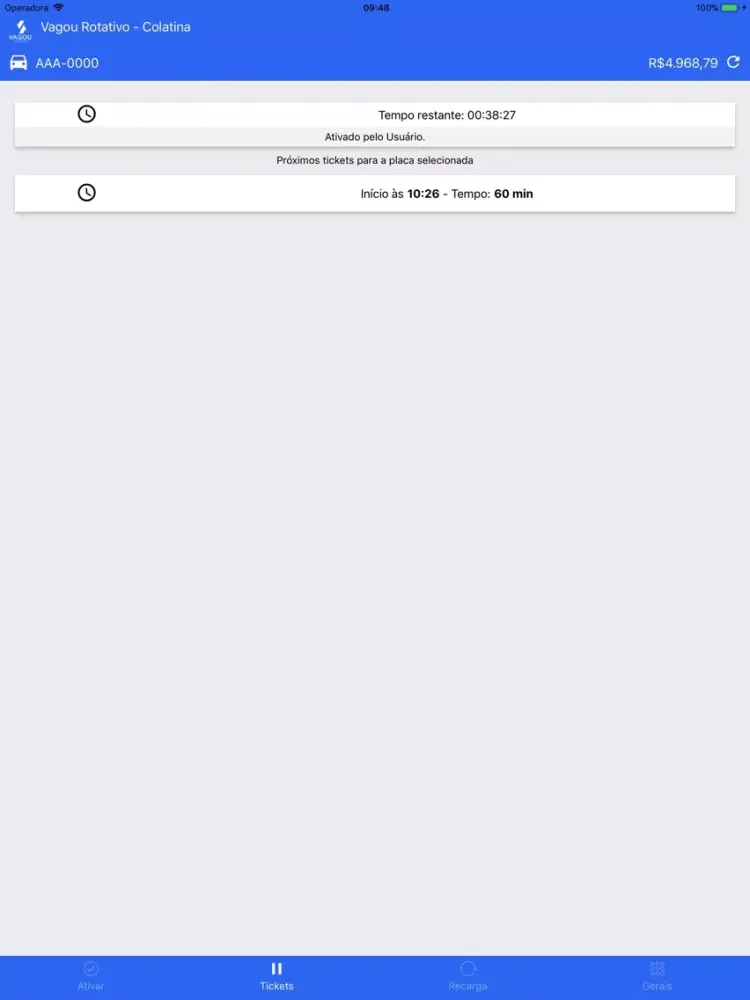 Vagou Rotativo iPad  Screenshots