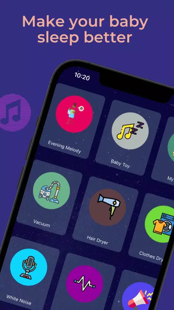 Baby Sleep Sounds White Noise Screenshots