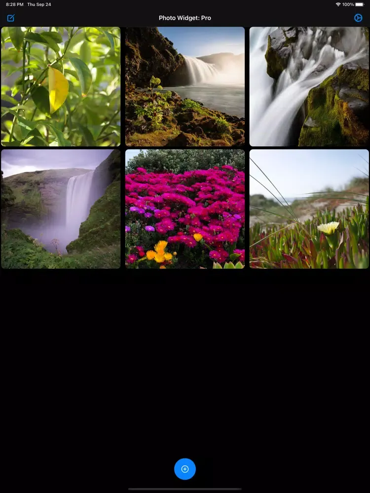ภาพหน้าจอของ Photo Widget: Pro iPad 