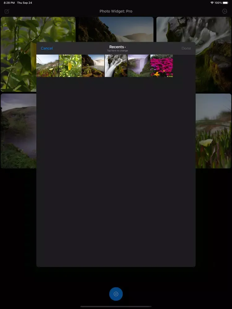 ภาพหน้าจอของ Photo Widget: Pro iPad 