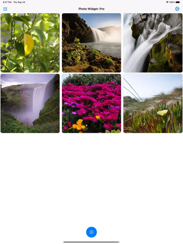 ภาพหน้าจอของ Photo Widget: Pro iPad 