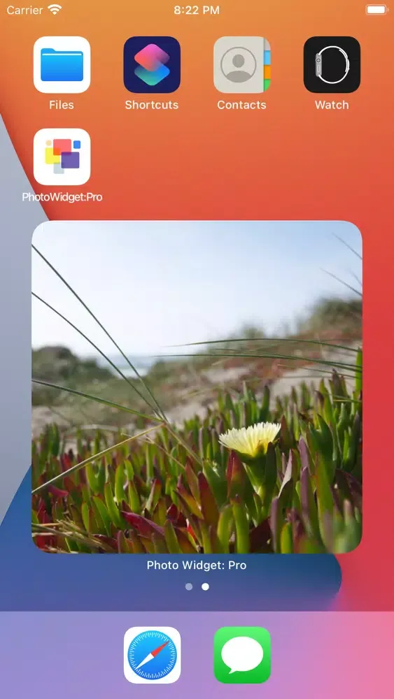 ภาพหน้าจอของ Photo Widget: Pro