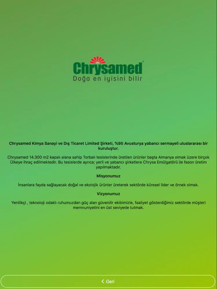 Chrysamed Orijinal iPad 應用截圖