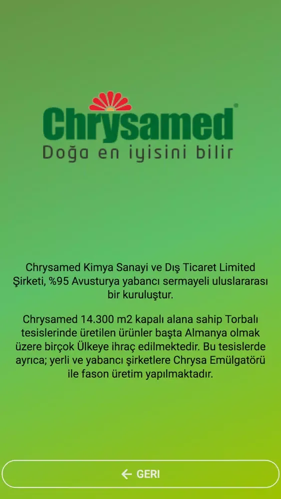 Chrysamed Orijinal應用截圖