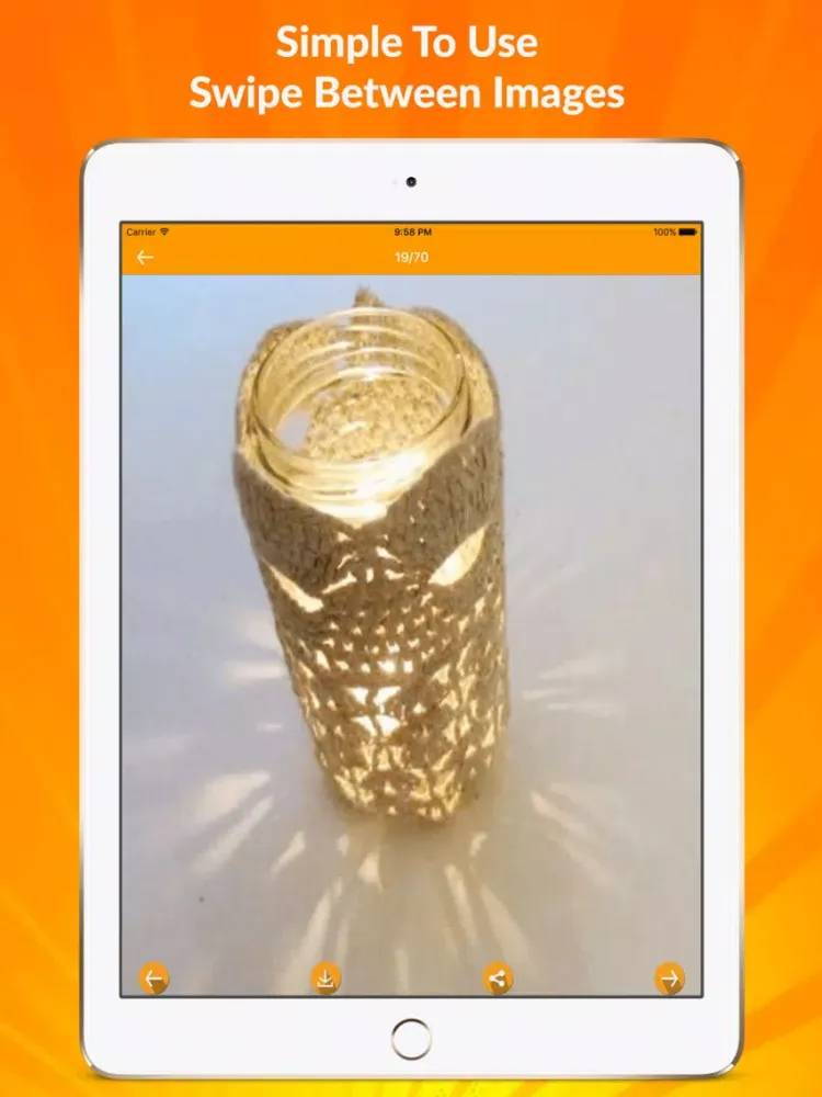 DIY Recycled Crafts Ideas iPad  스크린샷