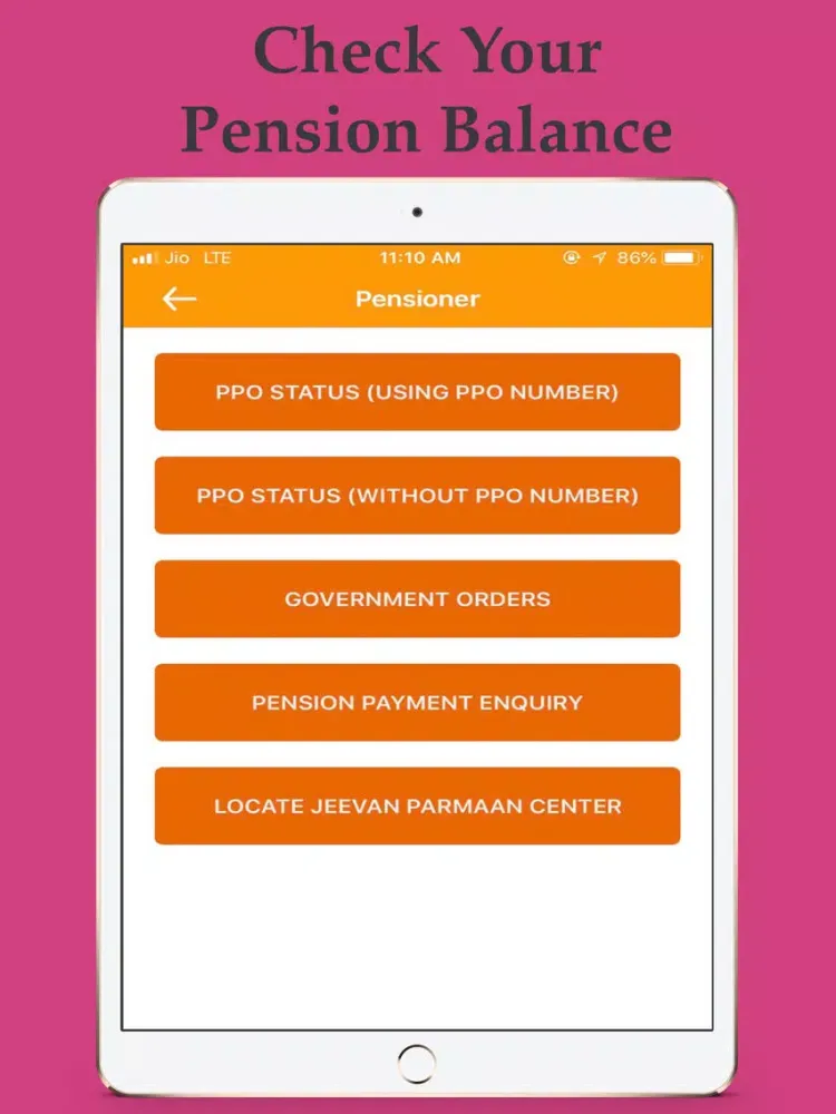 EPF Balance Check iPad 应用截图