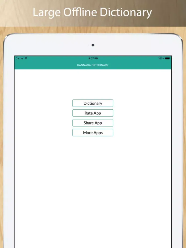 Скриншоты English - Kannada Dictionary iPad 