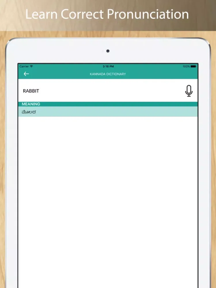 Скриншоты English - Kannada Dictionary iPad 