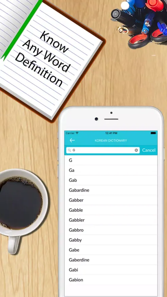 Captures d'écran de English - Korean Dictionary Free