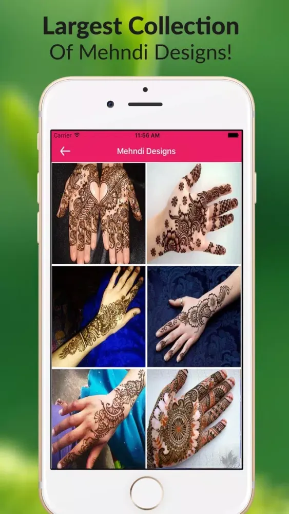 ภาพหน้าจอของ Mehndi Design