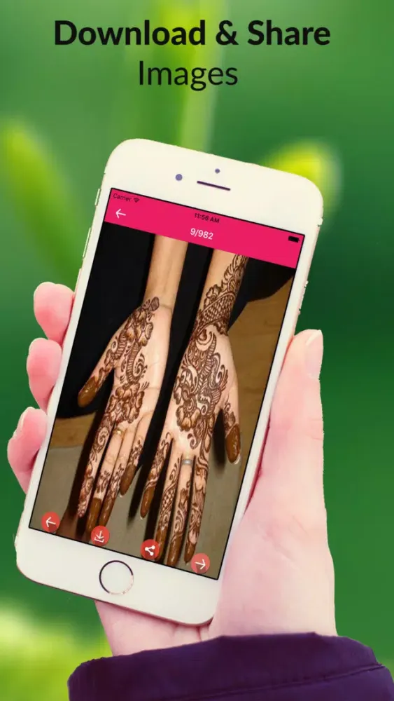 ภาพหน้าจอของ Mehndi Design